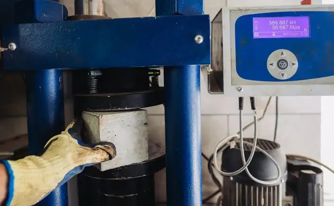 control de hormigon laboratorio